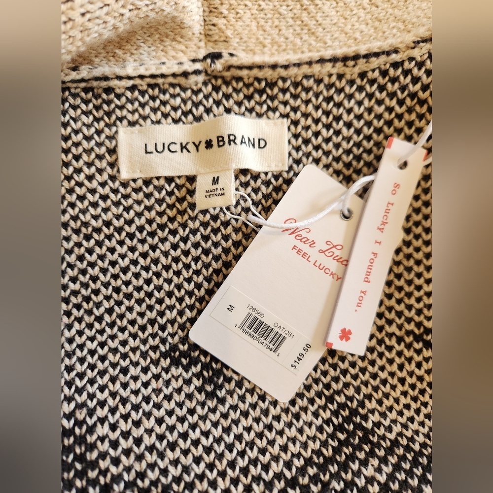 LUCKY BRAND Horseshoe Cardigan - Picture 7 of 8